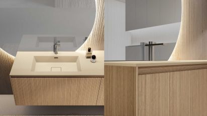 Mobili da Bagno con Maniglia a Gola